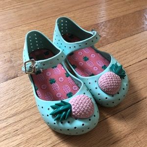 Mini Melissa “Pineapple” shoes
